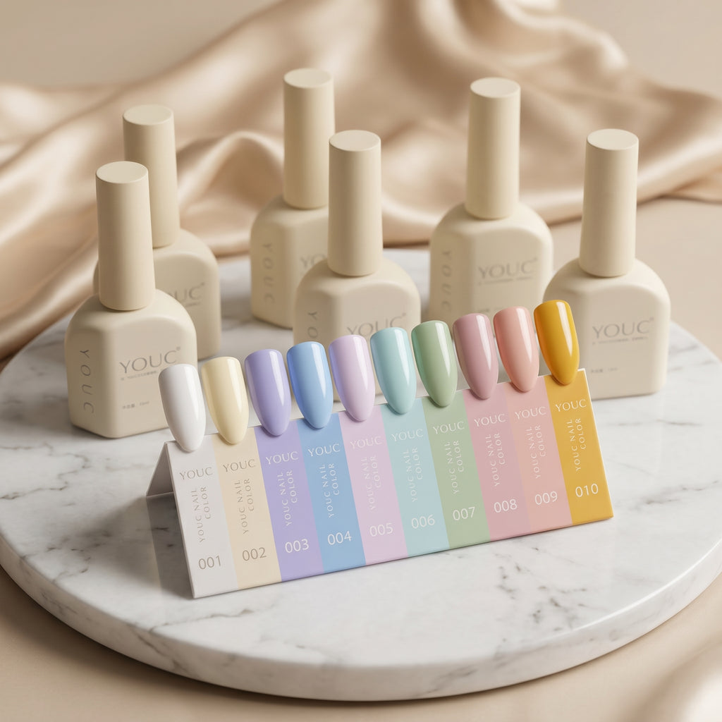10 Esmaltes YOUC® - "Candy Pastel"