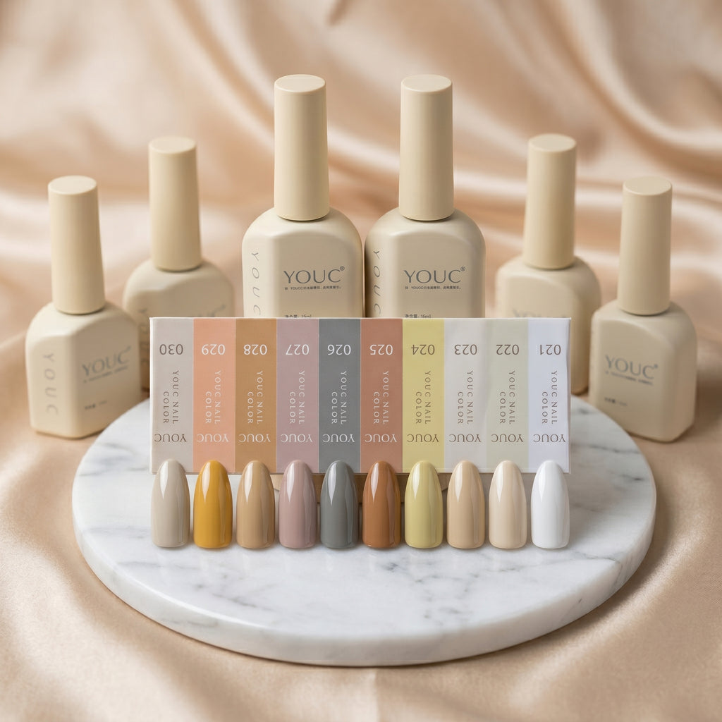 10 Esmaltes YOUC® - "Champagne"