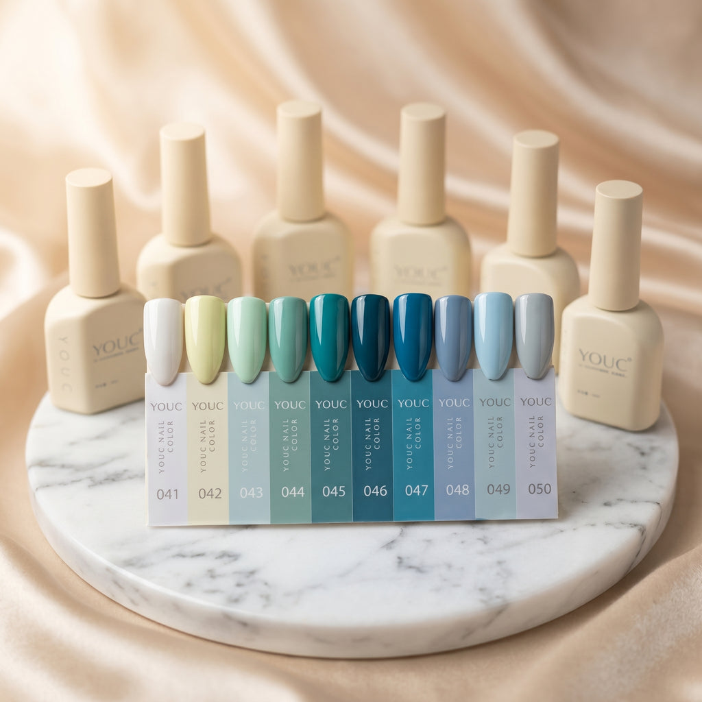 10 Esmaltes YOUC® - "Sage Ocean"