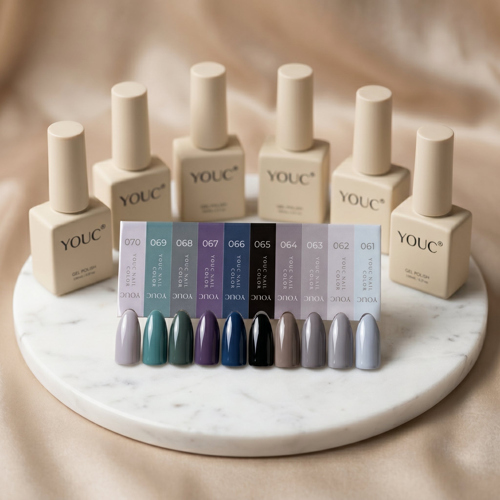 10 Esmaltes YOUC® - "Smoke"