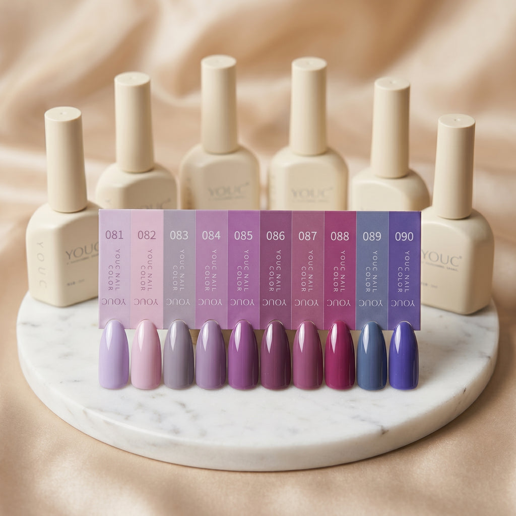 10 Esmaltes YOUC® - "Violet"