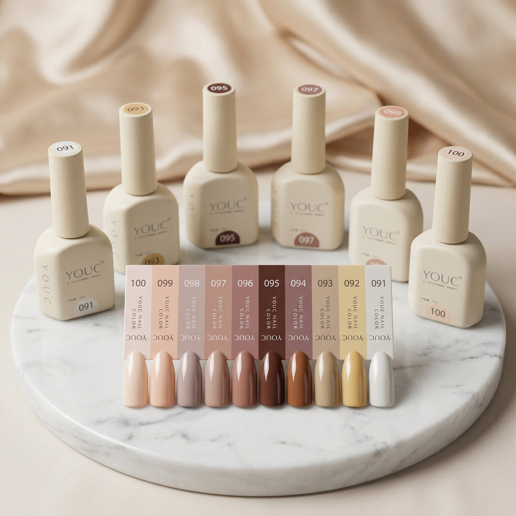 10 Esmaltes YOUC® - "Nude"