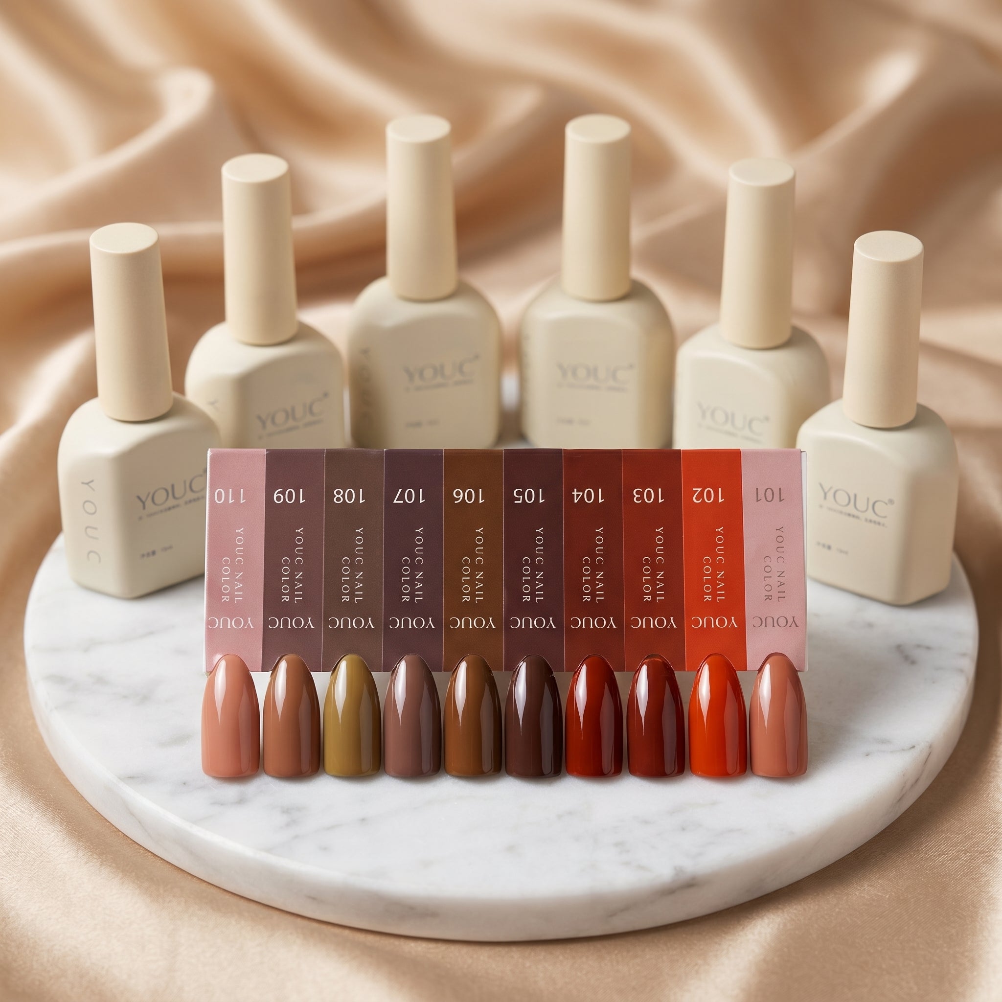 10 Esmaltes YOUC® - "Spice"
