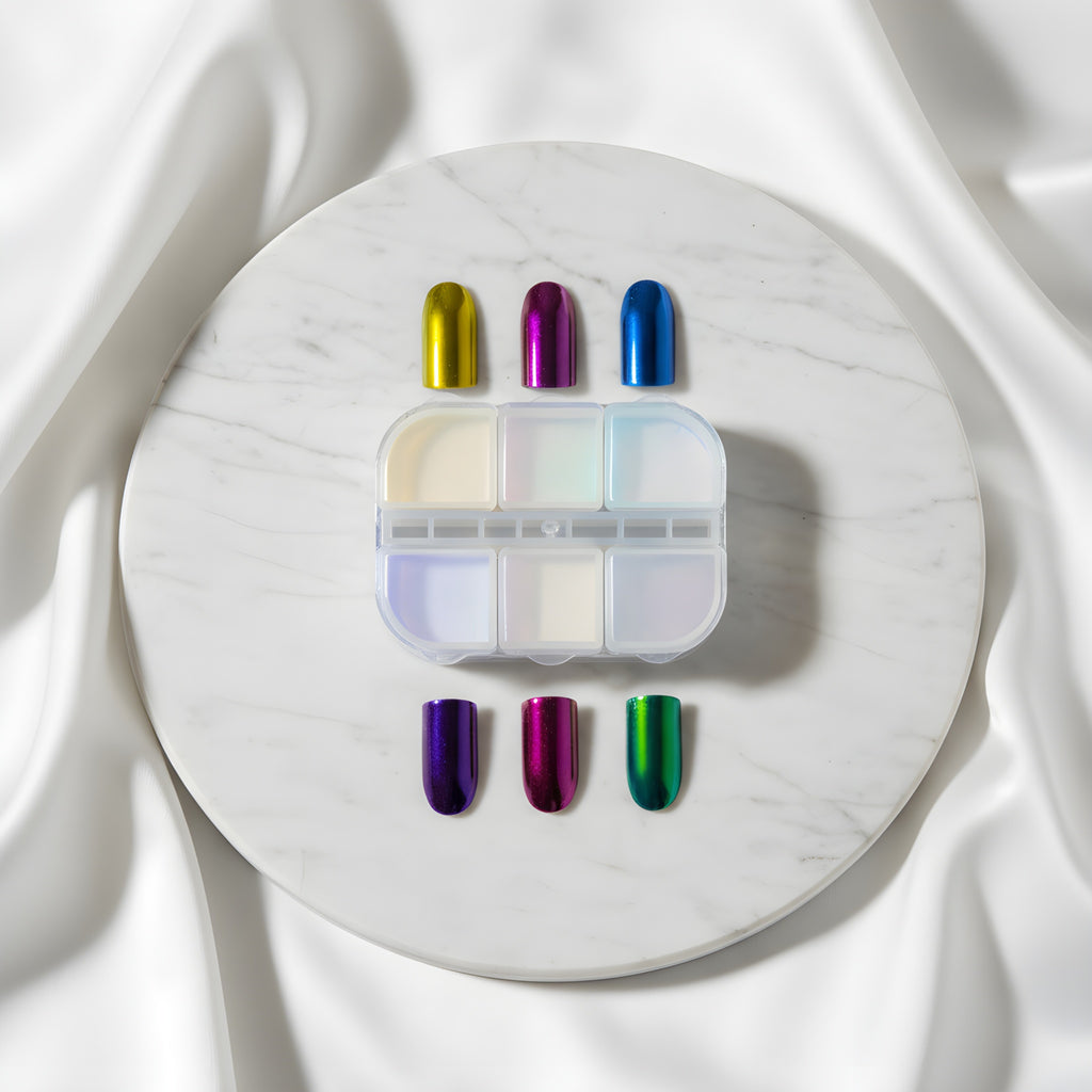 Cajita de Polvos Metálicos