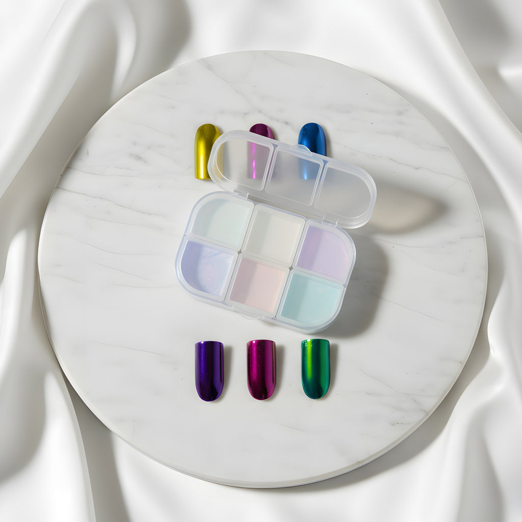 Cajita de Polvos Metálicos