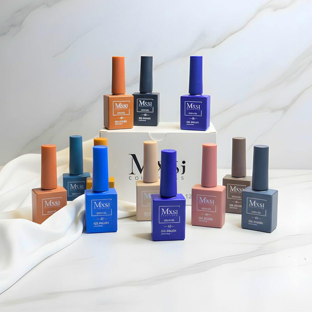 12 Esmaltes MXSI - "Colección Nocturna"