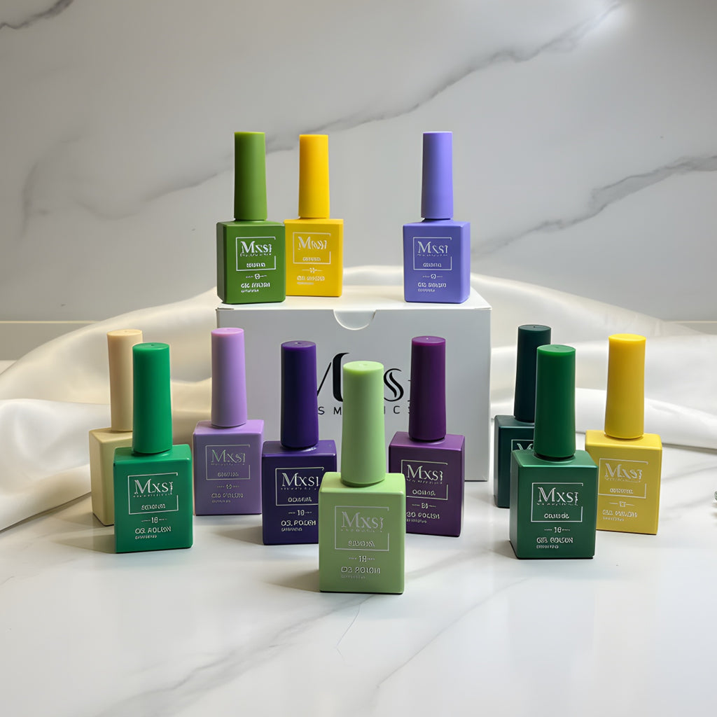 12 Esmaltes MXSI - "Colección Flora"