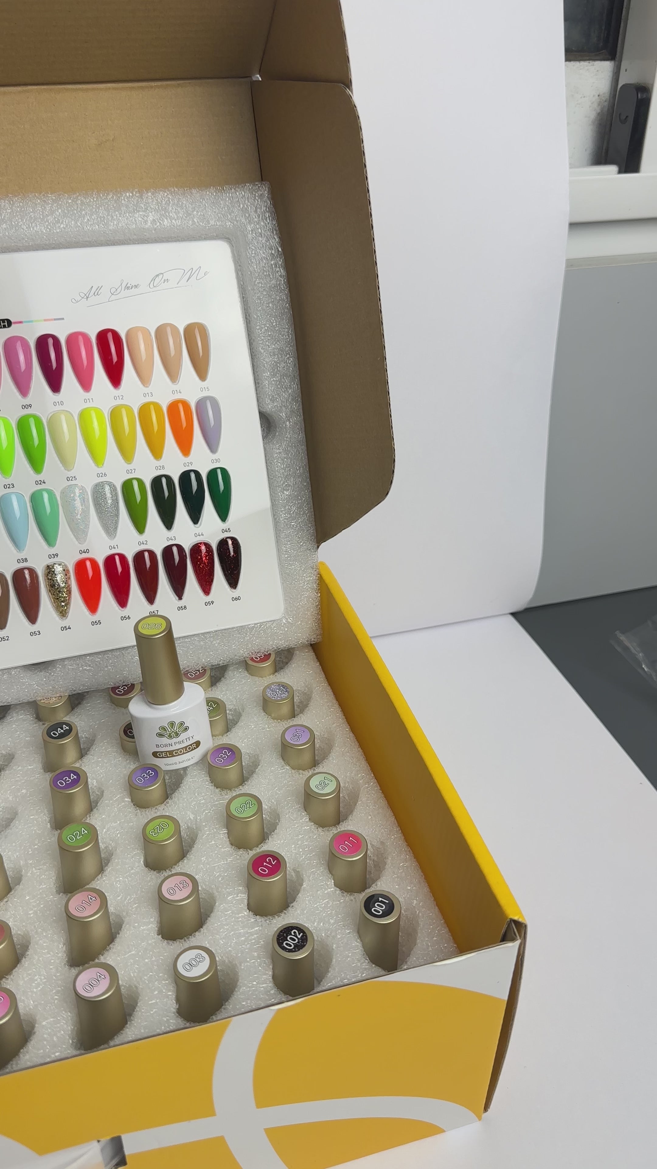 60 Esmaltes "Born Pretty"